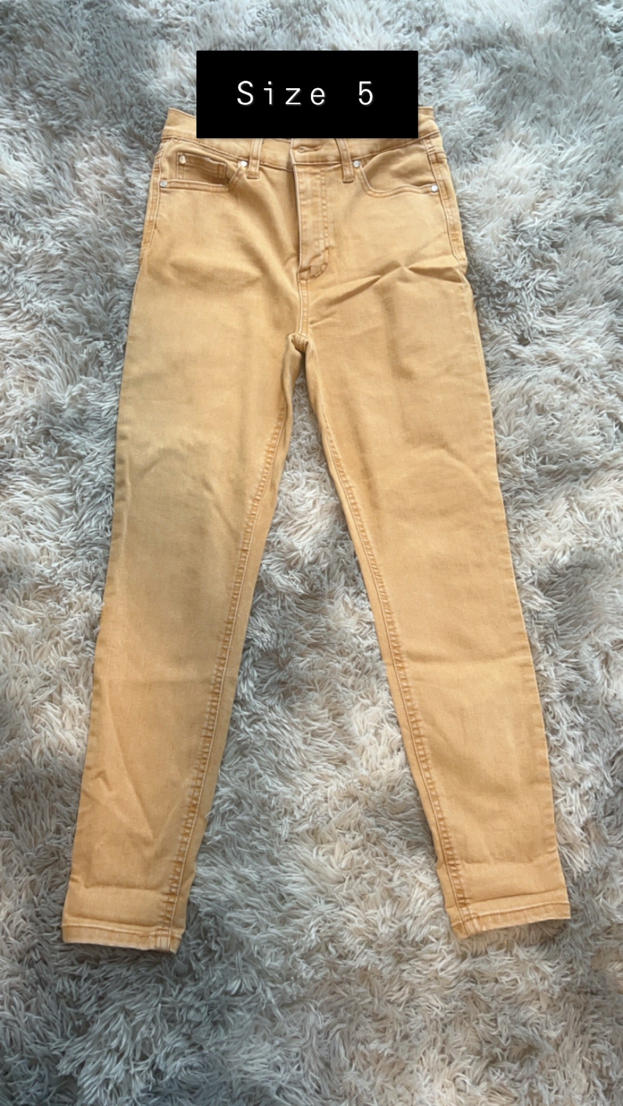 Tan jeans